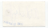 Aundrea Dlouhy Signed Index Card Autographed Actress Evita