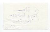 David Hedison Signed 3x5 Index Card Autographed Signature Actor James Bond