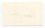 Vance Law Signed 3x5 Index Card Autographed Baseball MLB Chicago White Sox