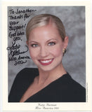 Katie Harman Signed 8x10 Photo Autographed Signature Singer Actress Miss America