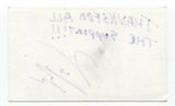 Victor Togunde Signed 3x5 Index Card Autograph Signature Actor Sister, Sister