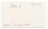 Swirlies - Damon Tutunjian Signed 3x5 Index Card Autographed Signature
