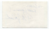 Pete Zedlacher Signed 3x5 Index Card Autographed Signature Comedian Comic Actor