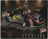 Sterling Martin Signed 8x10 Photo NASCAR Racing Race Car Driver