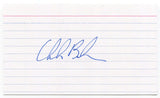 Chuck Baker Signed 3x5 Index Card Autographed Signature San Diego Padres MLB