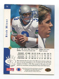 1993 Upper Deck Rick Mizer signed Card Football Autograph NFL AUTO #16