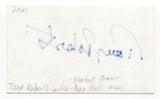 Tony Roberts Signed 3x5 Index Card Autographed Signature Actor Annie Hall