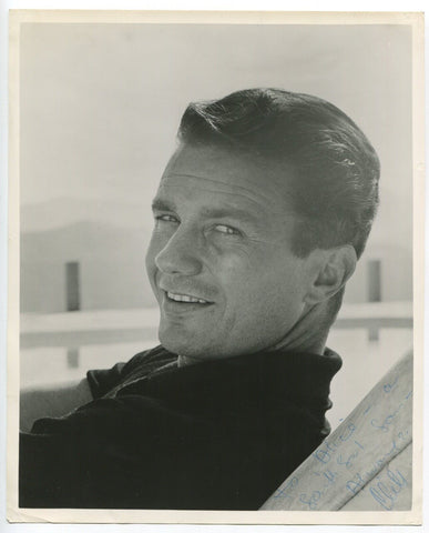 Cliff Robertson Signed 8x10 Vintage Photo Autographed Actor Spider Man Charly