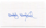 Buddy Bradford Signed 3x5 Index Card Autographed Baseball 1966 Chicago White Sox