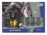 2009 SAGE HIT Devin Moore Signed Card Football Autograph NFL AUTO #A50