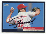 1994 Score Terry Mulholland Signed Card Baseball MLB Autographed AUTO #378