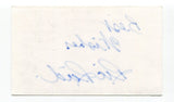 Ric Reid Signed 3x5 Index Card Autographed Actor X-Files 21 Jump Street