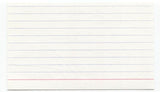 Gail Tsukiyama Signed 3x5 Index Card Autographed Signature Author Writer