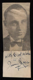 Jimmy Rose Signed Cut Autographed Album Page w/ Magazine Photo 1932 AUTO