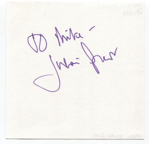 Julian Glover Signed Album Page Autographed Star Wars Game of Thrones Avengers