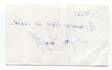 Jay Leggett Signed 3x5 Index Card Autograph Signature Actor In Living Color