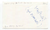 Cornershop - Ben Ayres Signed 3x5 Index Card Autographed Signature Band