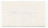 Gregory Ward Signed 3x5 Index Card Autographed Signature Author Writer