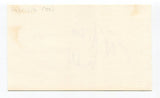 Patricia Neal Signed 3x5 Index Card Autographed The Day The Earth Stood Still
