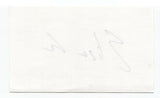 Eliza Clark Signed 3x5 Index Card Autographed Signature Author Writer