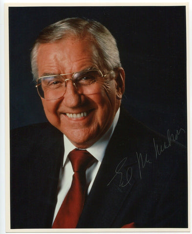 Ed McMahon Signed 8x10 Photo Vintage Autograph The Tonight Show Announcer