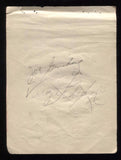 Joe Ginsberg and Virgil Trucks Signed Album Page Baseball Autographed AUTO