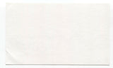 Charles Gibson Signed 3x5 Index Card Autographed Signature Good Morning America