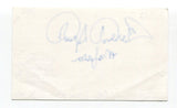 Jeremiah Sparks Signed Index Card Autograph Actor Daniel Tiger Trailer Park Boys