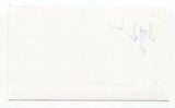 Since August - Doug Larlee Signed 3x5 Index Card Autographed Signature