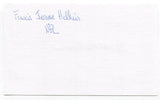 Jerry Helluin Signed 3x5 Index Card Autographed NFL Football Green Bay Packers