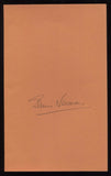 Edwin Newman Signed Book Page Cut Autographed Cut Signature 