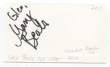 Gary Beals Signed 3x5 Index Card Autographed Signature Canadian Idol Singer