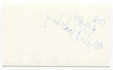 Michael Landsberg Signed 3x5 Index Card Autographed Canadian Sports Journalist