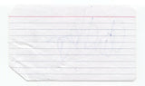 Errin Hayes Signed 3x5 Index Card Autographed Signature Actress Parks and Rec