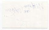 Swervedriver - Adam Franklin Signed 3x5 Index Card Autographed Signature