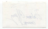 Graham Coffeng Signed 3x5 Index Card Autographed Signature Actor Arrow