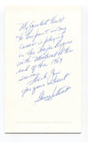Garry Jestadt Signed Card Autographed Baseball MLB Roger Harris Collection