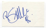 Billie Myers Signed 3x5 Index Card Autographed Signature Singer Songwriter