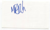 The Levellers - Mark Chadwick Signed 3x5 Index Card Autographed Signature Band