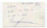 Torian Hughes Signed 3x5 Index Card Autographed Comedian Comic Actor