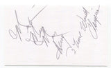 Marlon Starling Signed 3x5 Index Card Autographed Boxer Boxing Champ