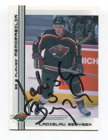 2000 ITG Be A Player Ladislau Benysek Signed Card Hockey NHL Autograph AUTO #481