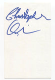 Heartbreak Hill - Chris Quinn Signed 3x5 Index Card Autographed Signature Band