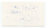 Larry Jacobson Signed 3x5 Index Card Autograph Signature Producer Night Heat