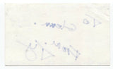 Tyler Hynes Signed 3x5 Index Card Autographed Signature Comedian Actor