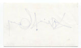 Louis Ramey Signed 3x5 Index Card Autographed Signature Comedian Comic Actor