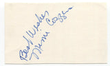 Mimi Cozzens Signed 3x5 Index Card Autographed Signature Star Trek TNG