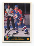 1994 Classic Jozef Cierny Signed Card Hockey NHL Autograph AUTO #86