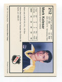 1991 7th Inning Sketch Mark Kolesar Signed Card Hockey Autograph AUTO #212