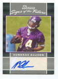 2007 Bowman Andrae Allison Signed Card Football Autograph NFL AUTO #SF-AA